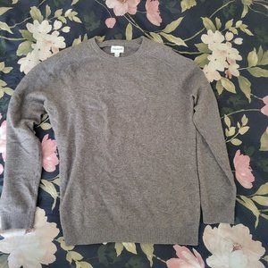 Men's Frank And Oak Light Brown Crew Neck Sweater